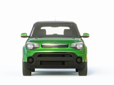 Kia Soul 2019 3D Model