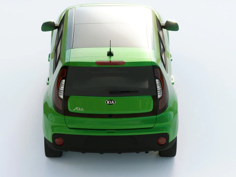 Kia Soul 2019 3D Model