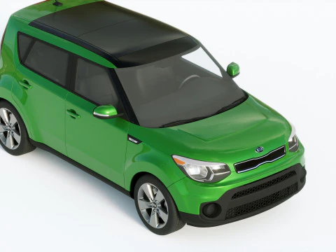Kia Soul 2019 3D Model