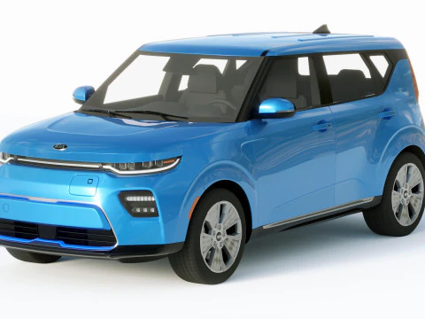 Kia SoulEV 2020 3D Model