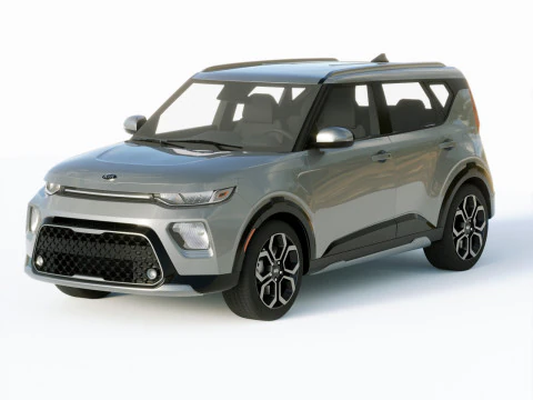 Kia Soul EX 2020 3D Model