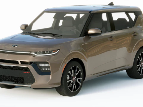 Kia Soul GT 2020 3D Model