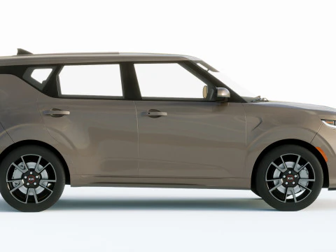 Kia Soul GT 2020 3D Model
