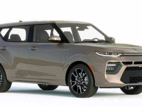 Kia Soul GT 2020 3D Model