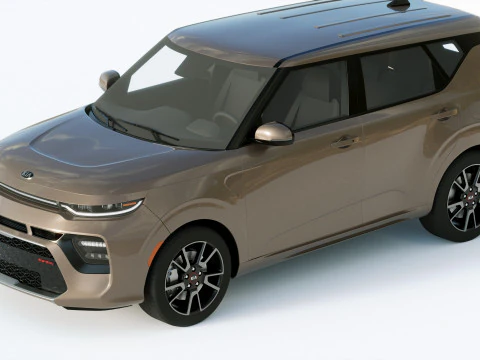 Kia Soul GT 2020 3D Model