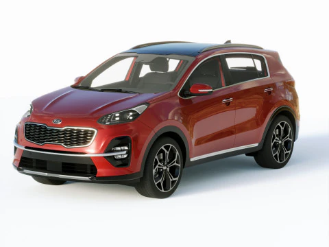 Kia Sportage 2019 3D Modell