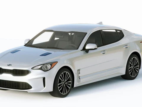Kia Stinger 2019 3D Model