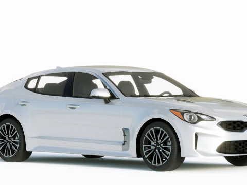 Kia Stinger 2019 3D Model