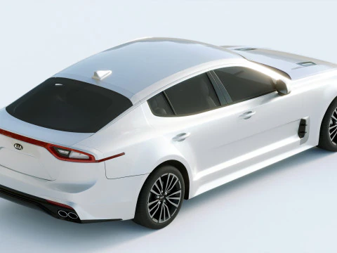 Kia Stinger 2019 3D Model