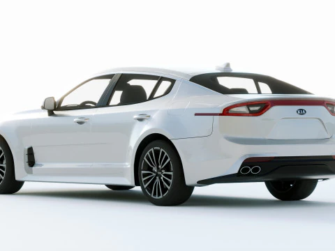 Kia Stinger 2019 3D Model
