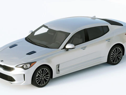 Kia Stinger 2019 3D Model
