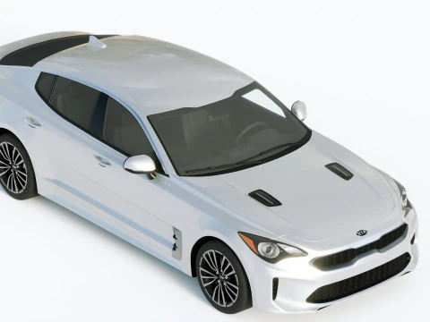 Kia Stinger 2019 3D Model