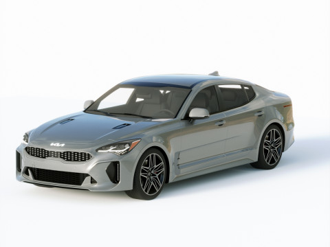 Kia Stinger GT 2022 3D Model