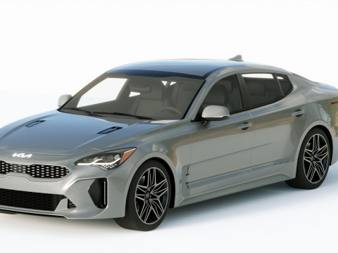 Kia Stinger GT 2022 3D Model