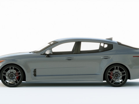 Kia Stinger GT 2022 3D Model