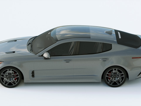 Kia Stinger GT 2022 3D Model