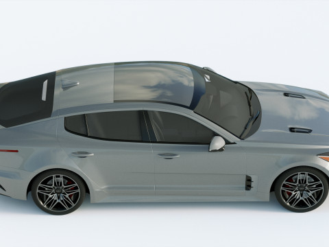 Kia Stinger GT 2022 3D Model