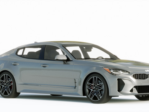 Kia Stinger GT 2022 3D Model