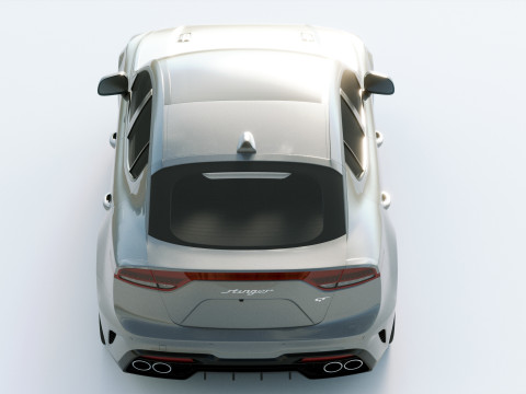 Kia Stinger GT 2022 3D Model