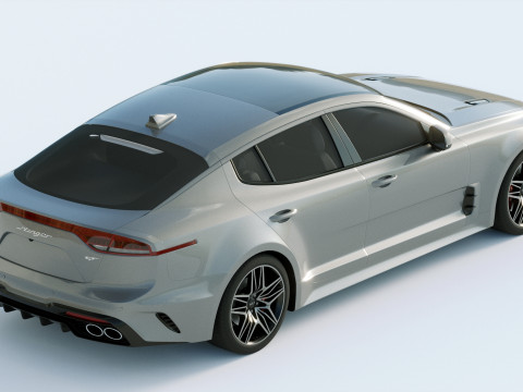 Kia Stinger GT 2022 3D Model