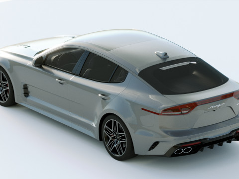 Kia Stinger GT 2022 3D Model