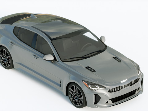 Kia Stinger GT 2022 3D Model