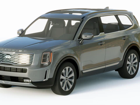 Kia Telluride 2020 3D Model