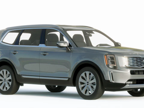 Kia Telluride 2020 3D Model