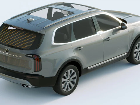 Kia Telluride 2020 3D Model