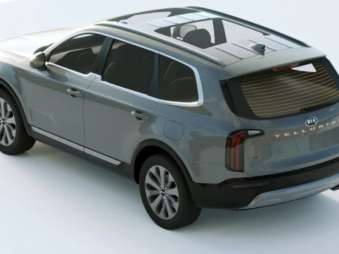 Kia Telluride 2020 3D Model