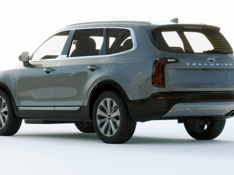 Kia Telluride 2020 3D Model