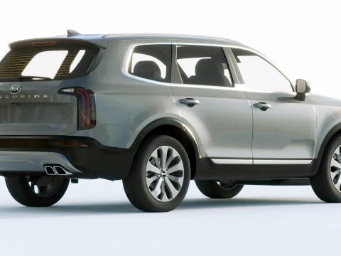 Kia Telluride 2020 3D Model