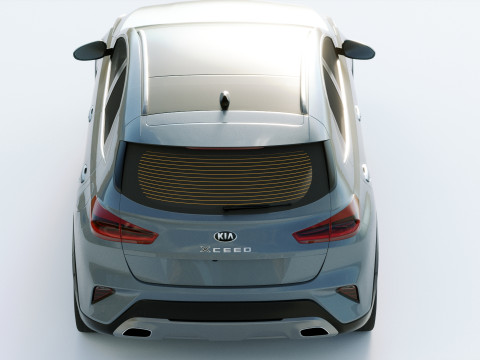Kia X Ceed 2020 3D Model