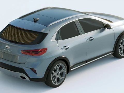 Kia X Ceed 2020 3D Model