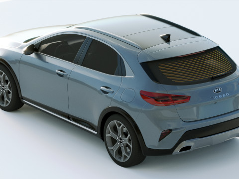 Kia X Ceed 2020 3D Model
