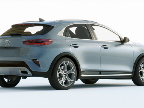 Kia X Ceed 2020 3D Model