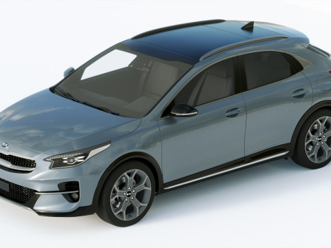 Kia X Ceed 2020 3D Model
