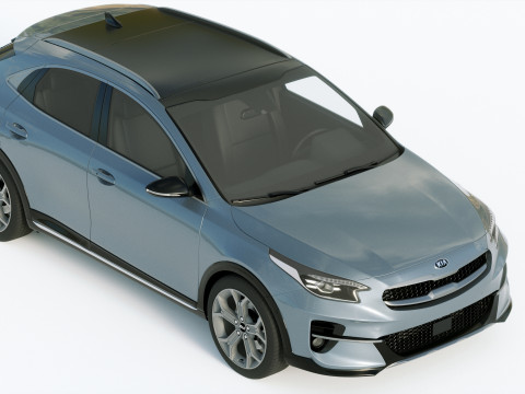 Kia X Ceed 2020 3D Model