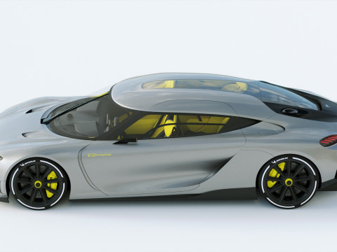 Koenigsegg Gemera 2021 3D Model