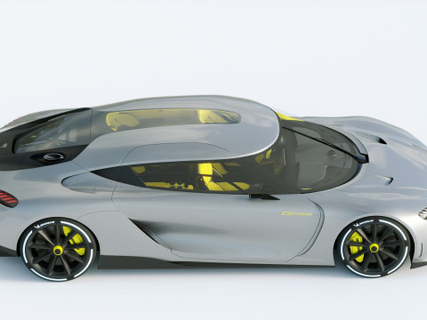 Koenigsegg Gemera 2021 3D Model