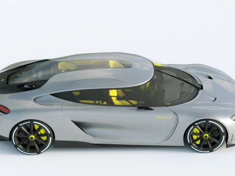 Koenigsegg Gemera 2021 3D Model