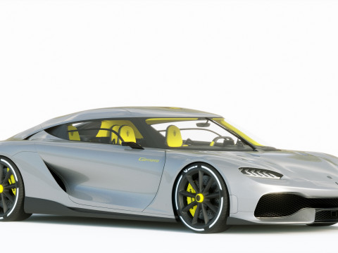 Koenigsegg Gemera 2021 3D Model