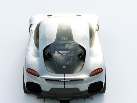 Koenigsegg Gemera 2021 3D Model