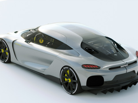 Koenigsegg Gemera 2021 3D Model