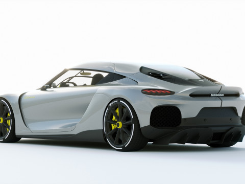 Koenigsegg Gemera 2021 3D Model