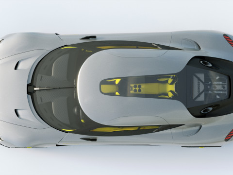 Koenigsegg Gemera 2021 3D Model