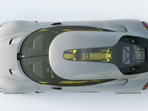 Koenigsegg Gemera 2021 3D Model