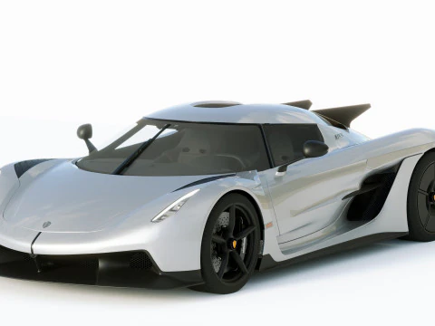 Koenigsegg Jesko Absolut 2020 3D Model