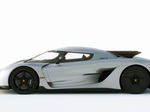 Koenigsegg Jesko Absolut 2020 3D Model