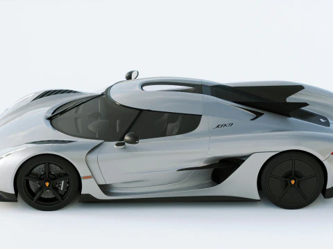 Koenigsegg Jesko Absolut 2020 3D Model